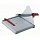 Резак для бумаги Kw-Trio 3921 A4.10л.,335мм, ручн. прижим, сабельный