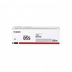 Картридж лазерный Canon 055 C 3015C002 голубой оригинальный