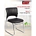 превью Стул офисный Комус Мебель (Easy Chair) 809 чёрный (искусственная кожа, металл хромированный)