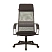 превью Кресло для руководителя Easy Chair 655 TTW серое/чёрное (ткань/сетка/экокожа, пластик)