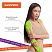превью Кинезио тейп/лента для лица и тела, омоложение и восстановление, 5 см х 5 м, зеленый, DASWERK