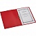превью Папка с зажимом Attache A4 0.4 мм красная (до 150 листов)