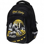 Рюкзак Berlingo Comfort «Street racing» 38×27×18см, 3 отделения, 3 кармана, эргономичная спинка