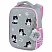превью Ранец BRAUBERG LIGHT, 1 отделение, с брелоком, «Cat patches», плюшевые нашивки, 36×26х13 см