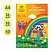 превью Цветная бумага двустор. A4, Мульти-Пульти, 16л., 16цв., офсетная, в папке