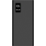 Внешний аккумулятор PERO PB05 10000 mAh, Li-Pol, output USB-C + 2USB-A, черный
