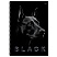 превью Тетрадь 80л., А4, клетка, на гребне BG «Just black», soft-touch ламинация, выб. лак