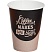 превью Стакан одноразовый бум. 350мл d-90мм Coffee makes (MIX 4 диз) 60 шт/уп