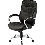 Кресло для руководителя Easy Chair 515 RT черное (рециклированная кожа/металл)