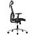 превью Кресло для руководителя Riva Chair Step чёрное (сетка/ткань, металл)