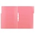превью Папка с пластиковым скоросшивателем Berlingo «No Secret», 500мкм, полупрозрачная розовая