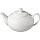 Чайник заварочный 'Кунстверк';фарфор;450мл;D=75, H=75, L=175мм;белый 03150395
