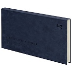 Еженедельник недатированный, 64л., мягкий переплет, кожзам, BG «Business. Navy blue», синий