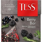 Чай Tess Berry Bar черный с добавками, 1.8гх20пир 0785-12