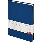 Ежедневник недатированный А5 MEGAPOLIS VELVET New ТЕМНО-СИНИЙ 3-780/18