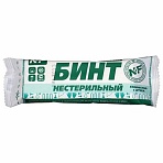 Бинт марлевый нестерильный 10 см х 5 мплотность 28 (±2) г/м2индивидуальная упаковкаNF