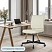 превью Кресло офисное Easy Chair 303 слоновая кость (экокожа, металл)