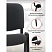 превью Стул офисный Easy Chair Изо тёмно-серый (ткань, металл) (1397327)