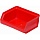 Ящик (лоток) универсальный полипропиленовый 96×105×45 мм красный