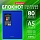 Блокнот А6, 48 л., гребень, мелованный картон обложка, клетка, BRAUBERG, «Индей», 4 вида, 108×145 мм