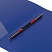 превью Папка с металлическим скоросшивателем и внутренним карманом BRAUBERG «Contract», синяя, до 100 л., 0.7 мм