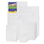 Холсты на картоне НАБОР 30 штук в коробе, хлопок, грунт, 280 г/м2, BRAUBERG ART CLASSIC