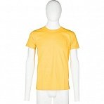 Футболка (160 г. ) с кор. рукавом желтый (XXL)