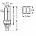 превью Лампа люминесцентная Osram CFL Dulux D 18W/840 18 Вт G24D-2 D 4000 К (4050300012056)