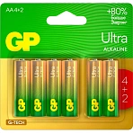 Батарейки GP Ultra AA 6 штук