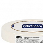 Клейкая лента малярная OfficeSpace, 19мм*50м, ШК