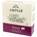 Чай АЗЕРЧАЙ «Premium collection» чёрный, 100 пакетиков с ярлычками по 1.8 г