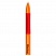 превью Ручка шариковая Berlingo «Tribase grip orange» красная, 0.7мм, грип
