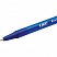 превью Ручка шариковая масляная автоматическая BIC Round Stic Clic синяя (толщина линии 0.4 мм)