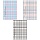 Тетрадь 80л., А4, клетка GreenwichLine «Trendy checks», 70г/м2, матовая ламинация