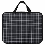 Папка на молнии с ручками BRAUBERG А4, 1 отделение, полиэстер, 20 мм, «Checkered»