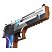 превью Пистолет деревянный ТРИ СОВЫ Desert Eagle, «Игл Айс», подложка ХДФ с европодвесом, термоусадка