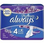 Прокладки женские гигиенические Always «Ultra Platinum Night», ультратонкие, 6шт. (ПОД ЗАКАЗ)