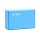 Блок для йоги Atemi, AYB01BE, 225×145х75, голубой