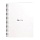 Тетрадь 80л., А5+, клетка на гребне Rhodia «Classic. White», 80г/м2