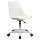 Кресло стул BRABIX «Eames MG-310 PL», пластик белый, экокожа белая