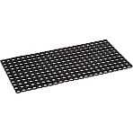 Коврик входной резиновый Luscan Professional 50×100×16мм черный