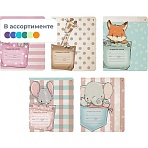 Тетрадь школьная 12 л., кос. лин. КАРМАННЫЕ ЖИВОТНЫЕ в ассорт., 7-12-936/3