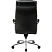 превью Кресло для руководителя Комус Мебель (Easy Chair) 534 чёрное (натуральная кожа с компаньоном, металл хромированный)