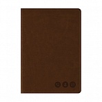 Телефонная книга А5, 80л., кожзам, OfficeSpace «Nebraska» коричневый с вырубкой