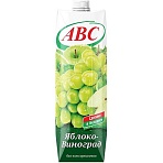 Нектар АВС яблочно-виноградный осветленный стерилиз.1л