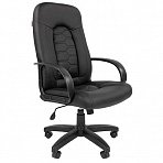 Кресло для руководителя Easy Chair 683 TPU черное (экокожа, пластик)