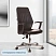 превью Кресло офисное Easy Chair 224 DSL PPU чёрное (экокожа, металл)