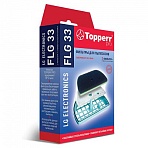 Комплект фильтров TOPPERR FLG 33, для пылесосов LG
