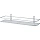 Полка для ванной Swensa 2-ярусная прямая 40x11x28 см