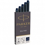 Картриджи чернильные Parker «Cartridge Quink» темно-синие, 5шт., блистер